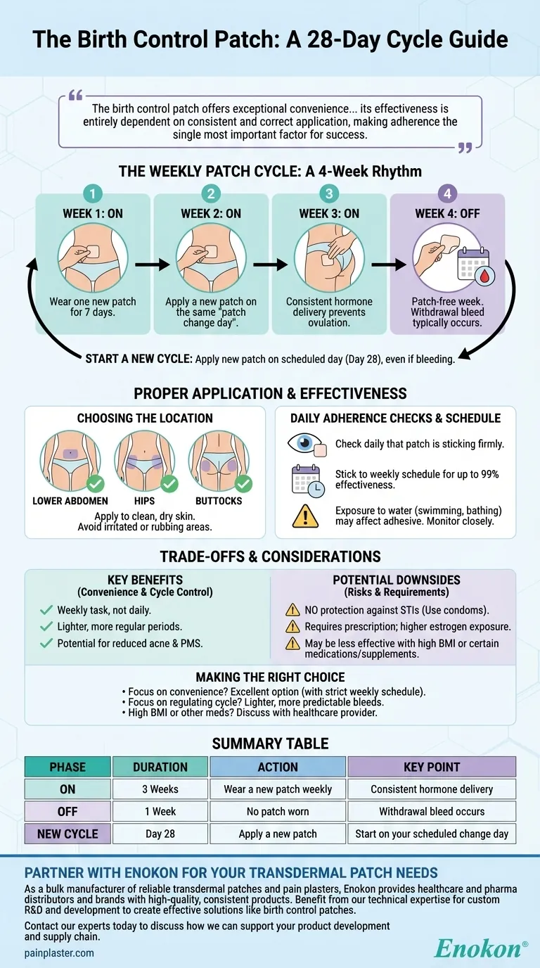 避妊パッチの使用期間と貼り方は？完全ガイド ビジュアルガイド