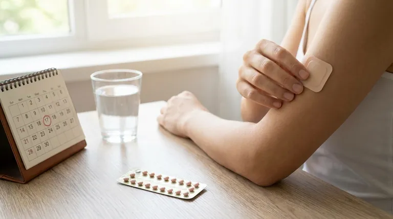 避妊パッチと経口避妊薬との有効性の比較は?主な違いと利点