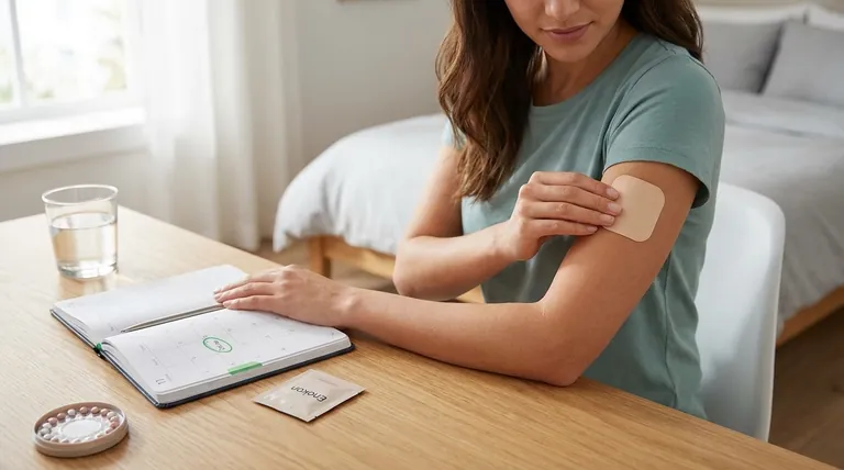 Como é que o controlo do ciclo com o adesivo se compara aos contraceptivos orais?Principais diferenças explicadas