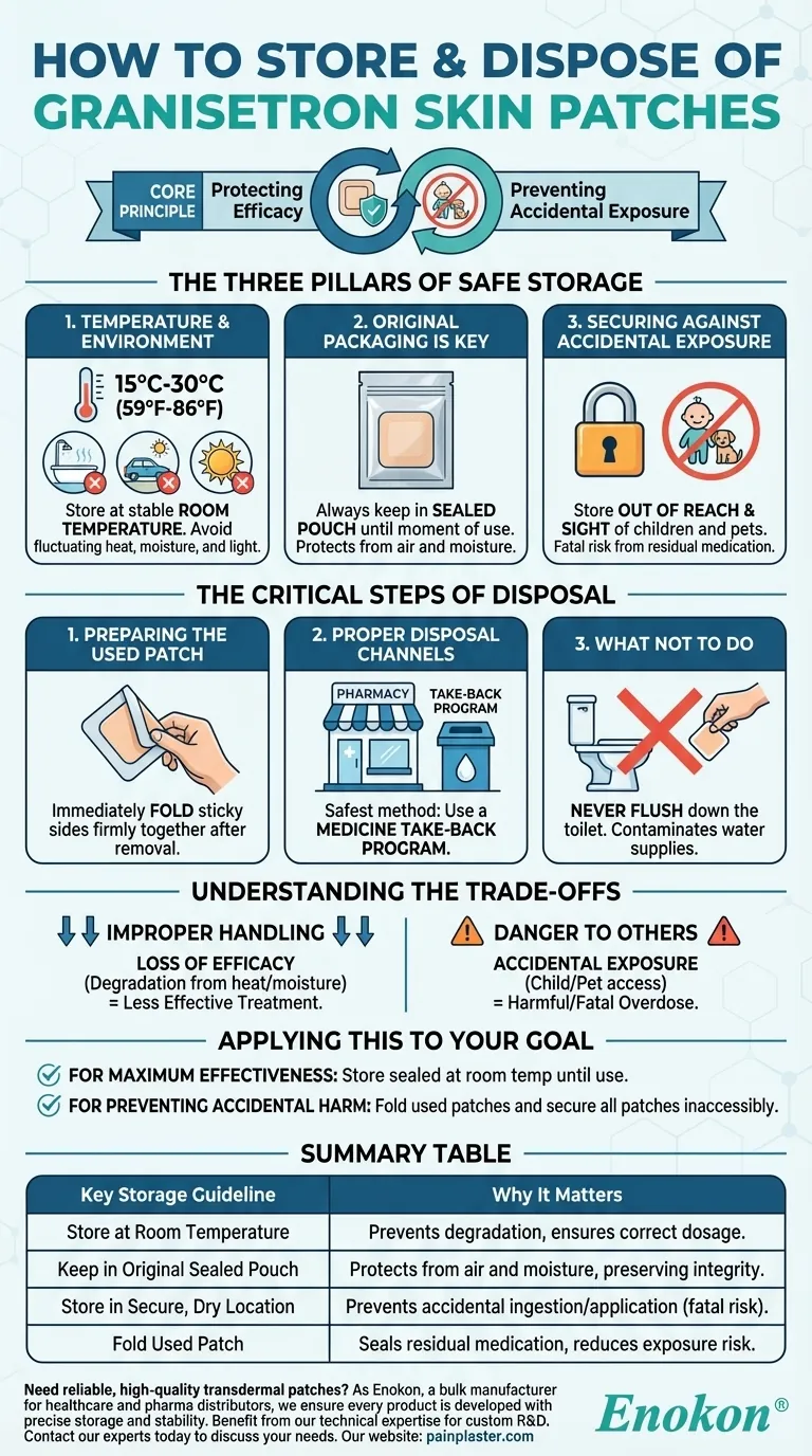 Wie sollten Granisetron-Hautpflaster aufbewahrt werden?Grundlegende Richtlinien für eine sichere und wirksame Anwendung Visuelle Anleitung