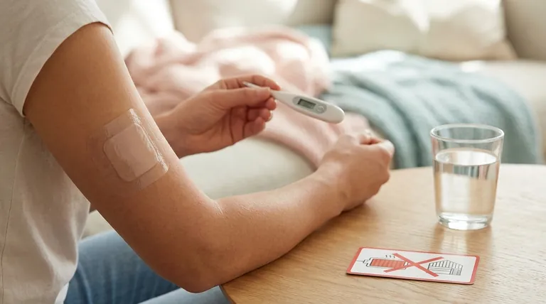 使用芬太尼贴片时应采取哪些与温度有关的预防措施?安全使用的基本安全提示