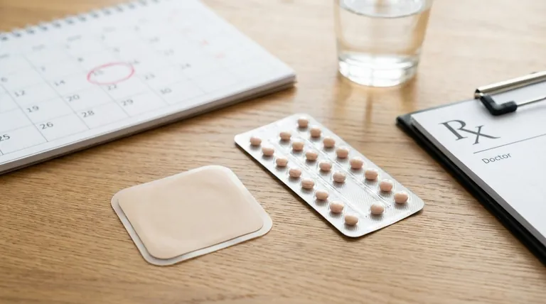 避妊パッチはピルと同じくらい安全?効果とリスクを比較する