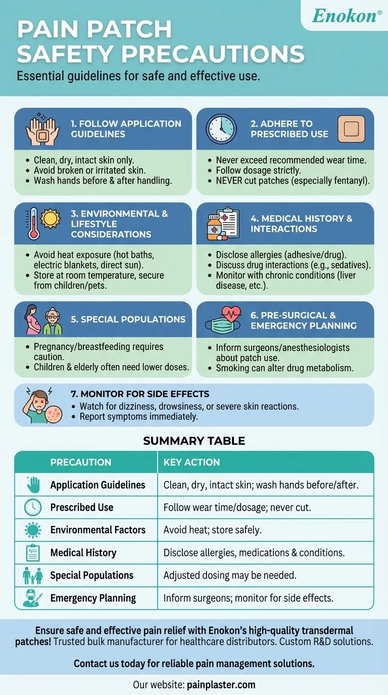 Que precauções devem ser tomadas quando se utilizam pensos analgésicos?Dicas de segurança essenciais para um alívio eficaz da dor Guia Visual