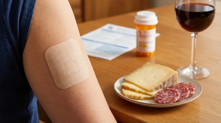 セレギリン経皮吸収型パッチを使用する際に食事制限はありますか?安全使用のための主なガイドライン