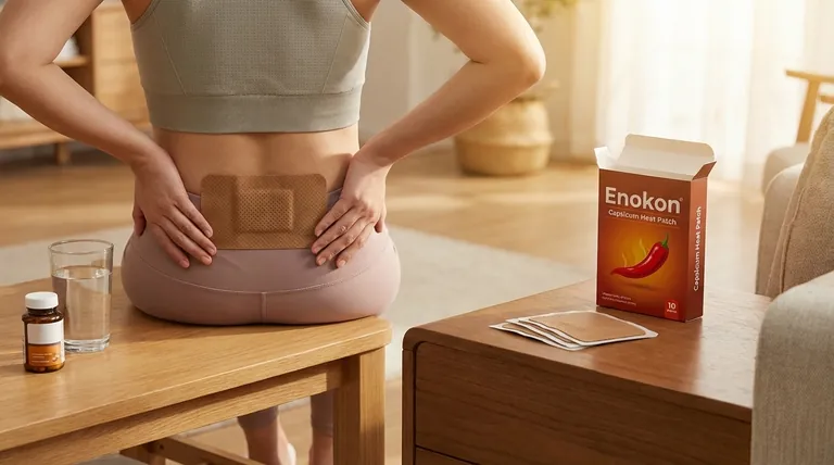 内服薬と比較して、腰痛パッチを使用する利点は何ですか?少ない副作用で的を絞った緩和