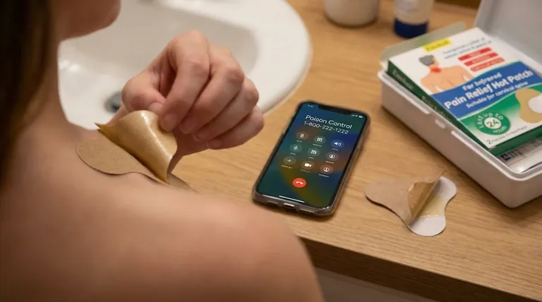 経皮吸収型ジクロフェナクを過剰摂取した場合の対処法は?緊急時の措置と予防