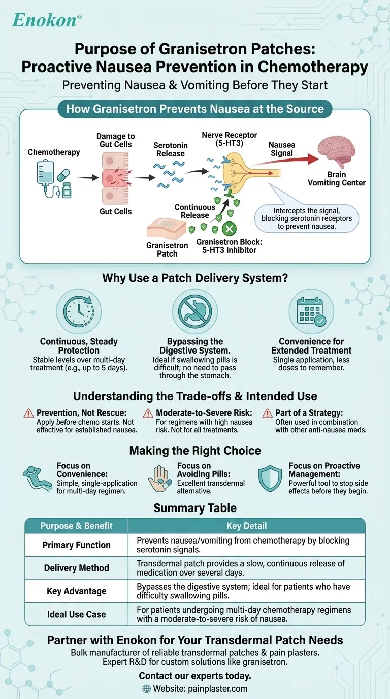 格拉司琼贴片的作用是什么？化疗患者预防 CINV 的可靠方法 图解指南