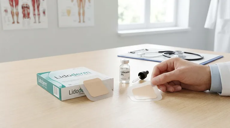 リドダームパッチの有効成分は何ですか?標的疼痛緩和のためのリドカイン