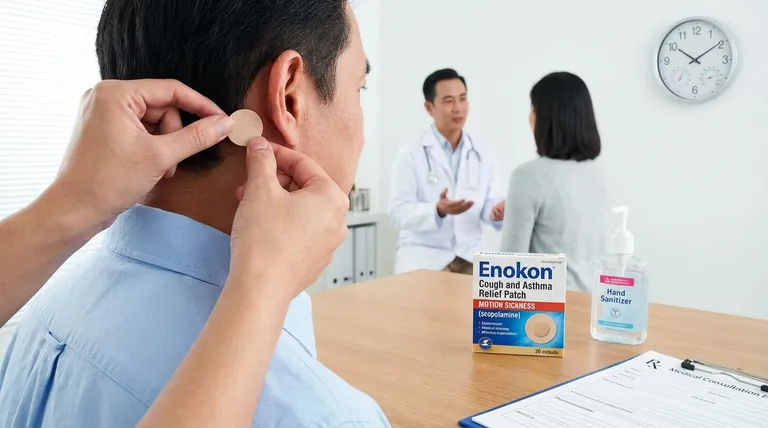 スコポラミンパッチ使用時の注意点は?効果的な使用のための重要な安全上のヒント