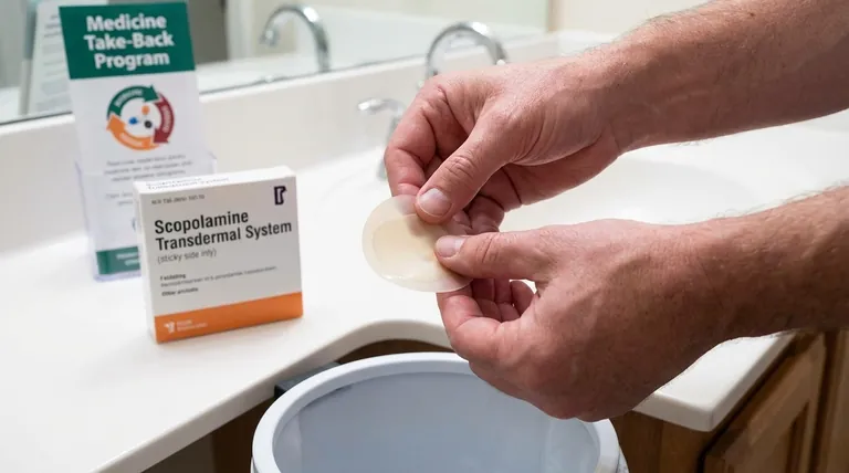 不要になったスコポラミンパッチのおすすめの廃棄方法は?安全で環境に優しい廃棄ガイド