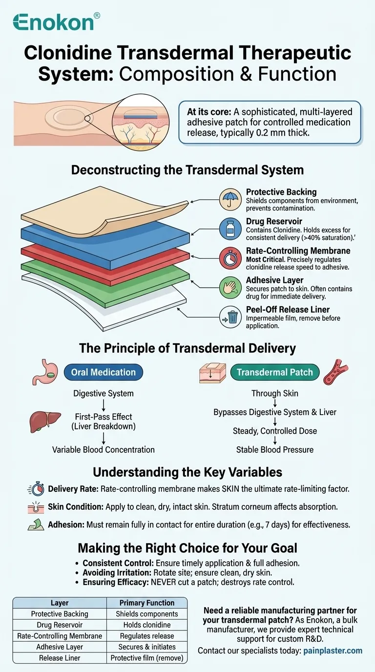 氯硝西泮透皮治疗系统的成分是什么？| 逐层分解 图解指南