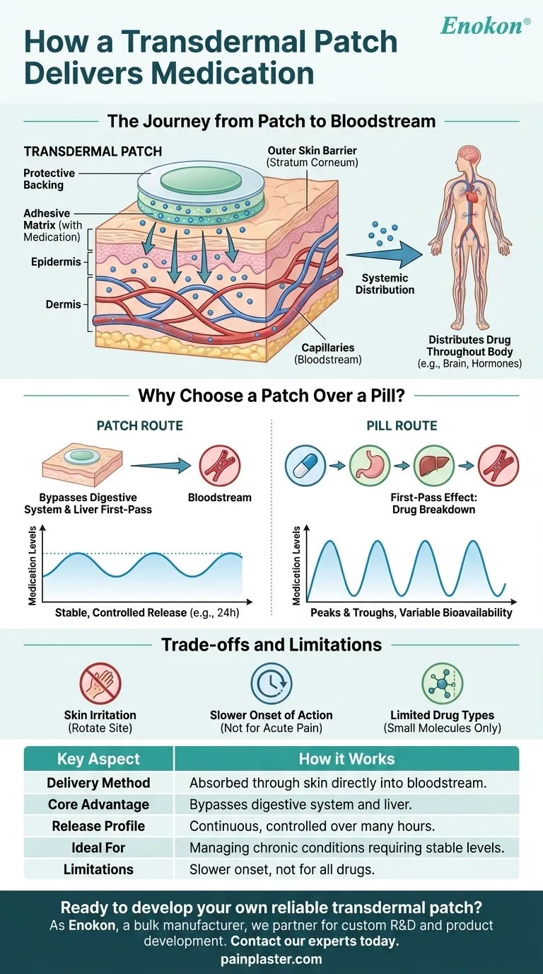 透皮贴剂如何给药？探索可控的皮肤给药方式 图解指南