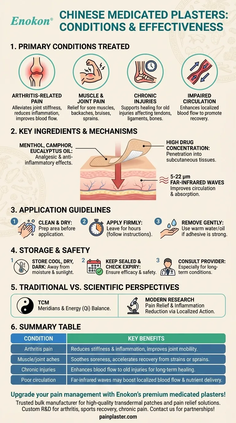 漢方絆創膏はどんな症状に効果的？漢方パッチで自然に痛みを和らげる ビジュアルガイド