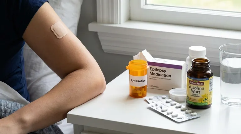 其他药物会干扰避孕贴吗?保护您的避孕效果