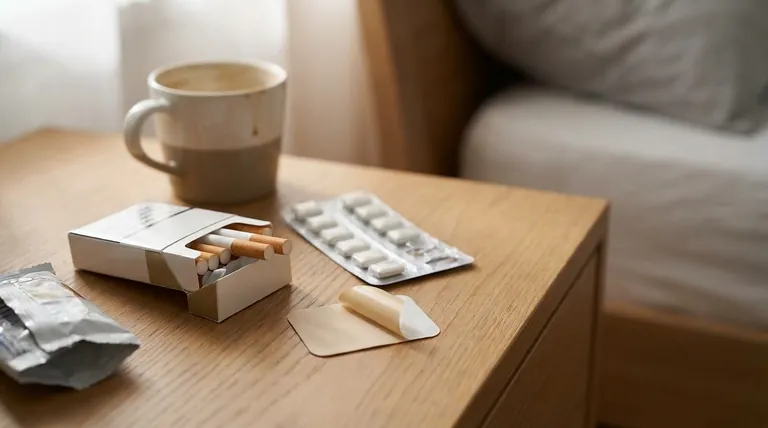 同时使用吸烟或尼古丁口香糖和透皮尼古丁会有什么风险?