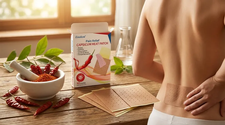 市販パッチに含まれる典型的なカプサイシン濃度とは?安全で効果的な痛み止め
