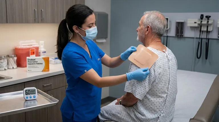 処方されたカプサイシンパッチはどのように投与されますか?安全で効果的な痛み緩和のためのガイド
