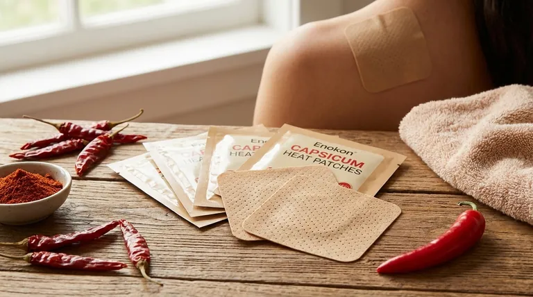 市販のカプサイシンパッチはどのような症状に効果がありますか?自然かつ効果的に痛みを和らげる