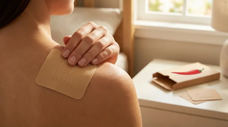 市販のカプサイシンパッチはどのように使用されるか?安全で効果的な痛み止めガイド