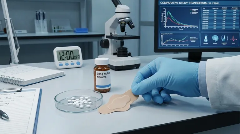 間欠的ニトログリセリンパッチ療法に関して、さらにどのような研究が必要か?主な研究ギャップ