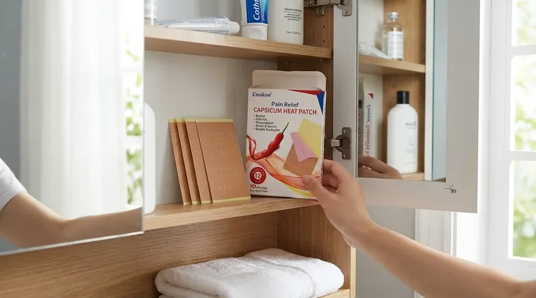 辣椒素贴片应存放在何处?安全性和有效性的最佳做法