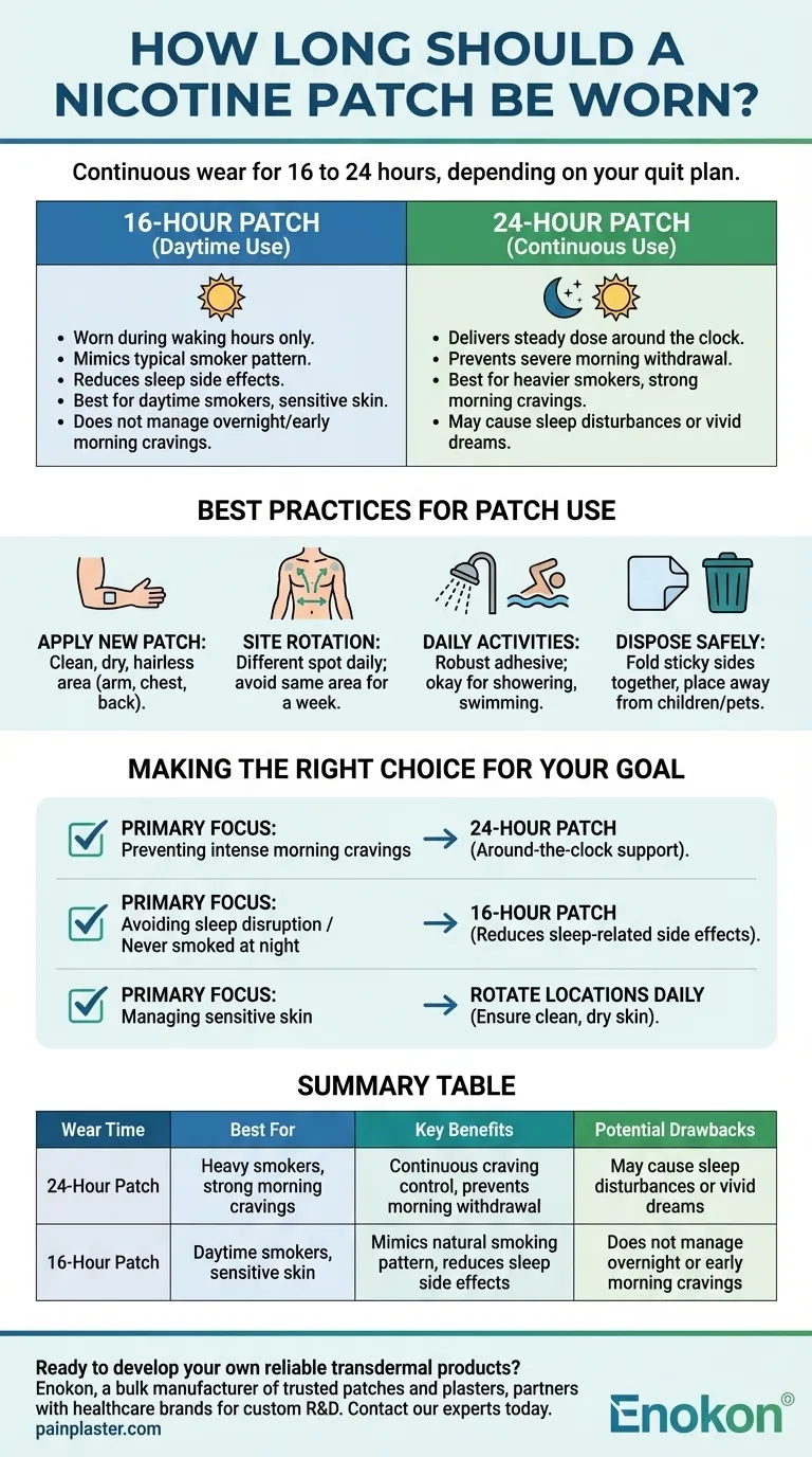 Durante quanto tempo deve ser usado um adesivo de nicotina?Um guia para deixar de fumar eficazmente Guia Visual