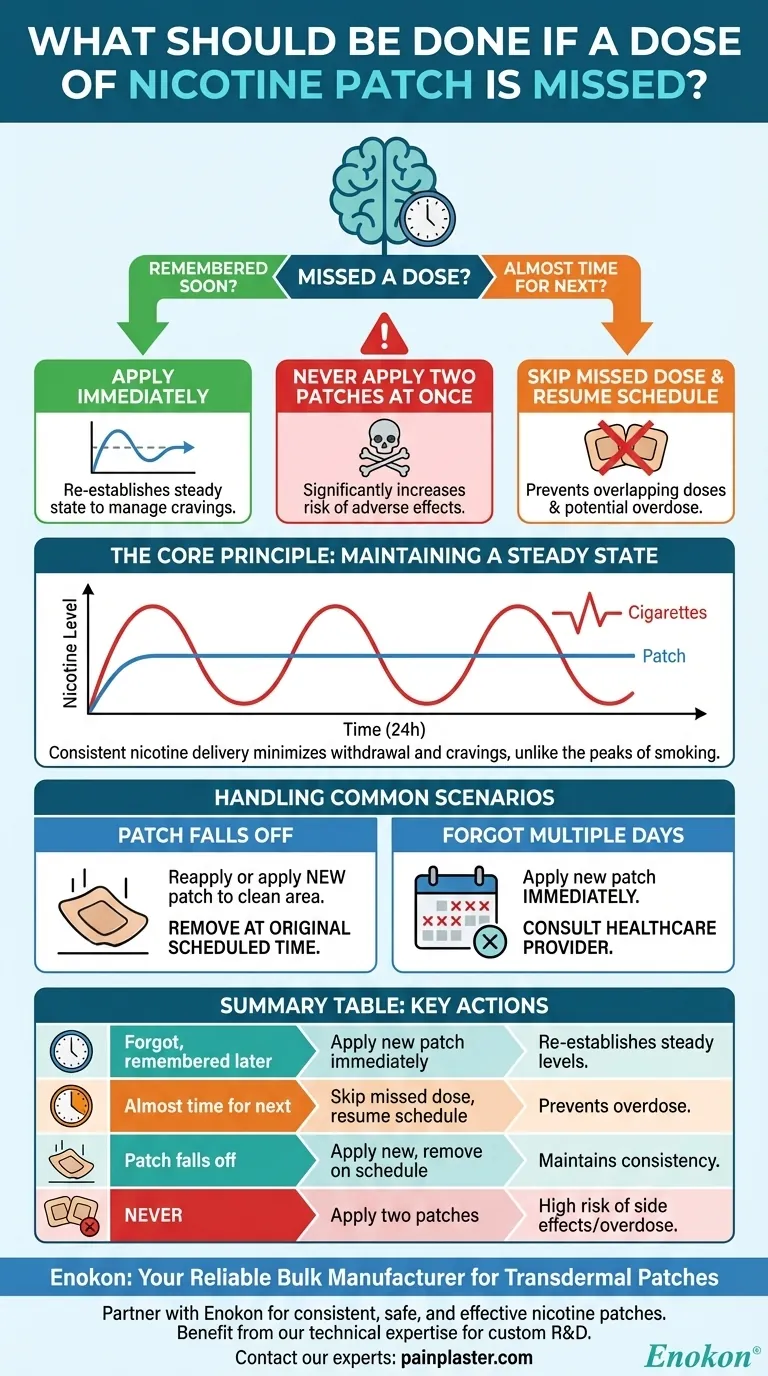 错过尼古丁贴片的剂量该怎么办？快速修复和安全提示 图解指南