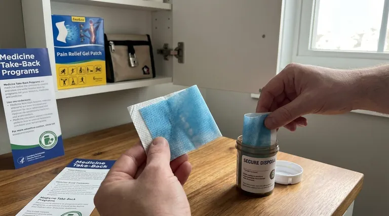 尼古丁贴片应如何储存和处置?基本安全和环保提示