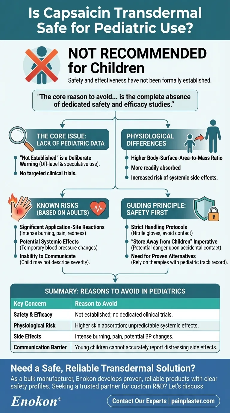 儿童使用透皮辣椒素安全吗？主要安全问题解答 图解指南