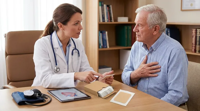 ニトログリセリンパッチを使用する前に報告すべき病状とは?安全で効果的な治療のために