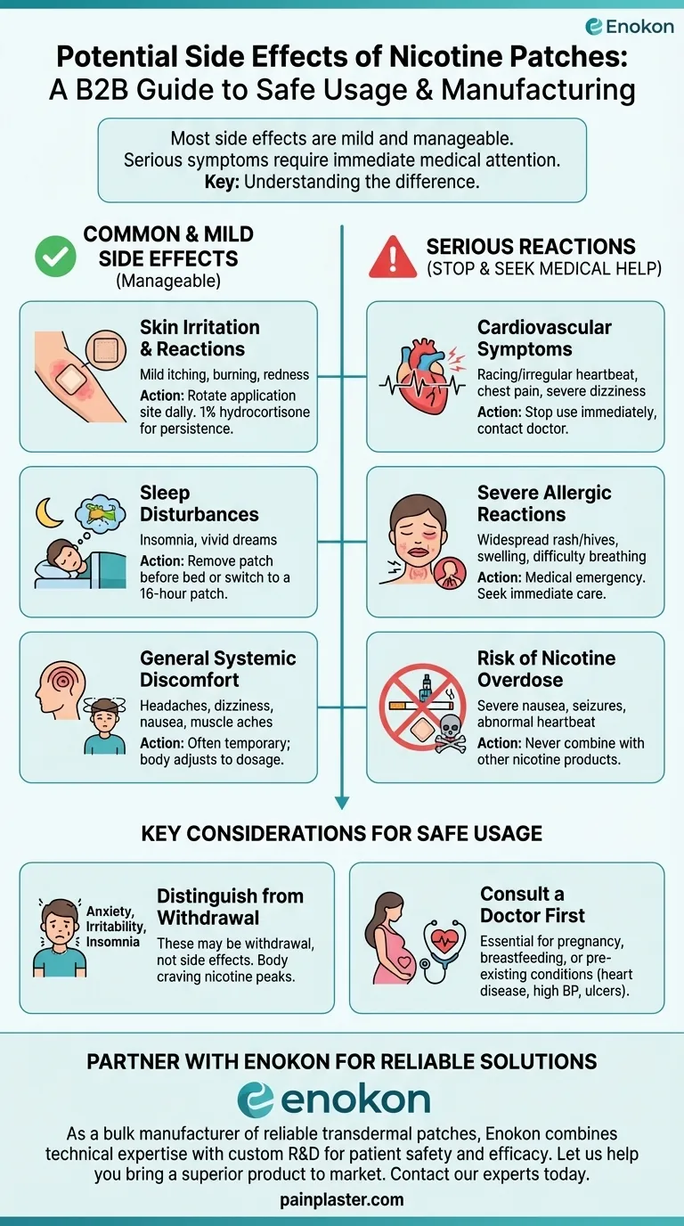 使用尼古丁贴片有哪些潜在副作用？管理风险，实现更健康的戒烟之旅 图解指南