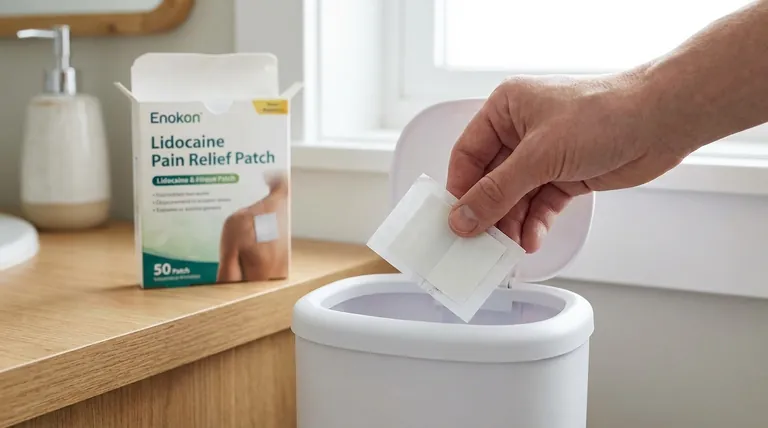 Que precauções devem ser tomadas aquando da eliminação de pensos de lidocaína?Dicas de eliminação segura para evitar riscos