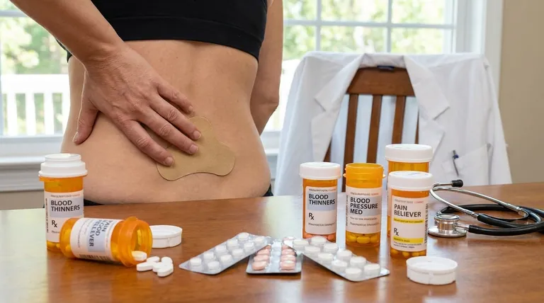 哪些药物会与双氯芬酸皮肤贴剂发生相互作用?避免这些危险的药物组合