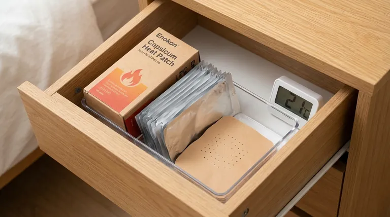 外用パッチはどのように保管すべきか？最適な効果を得るための必須ガイドライン