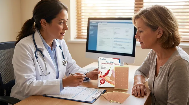 Quelle est l'importance de consulter un professionnel de la santé avant d'utiliser le patch topique ?Garantir un soulagement sûr et efficace de la douleur