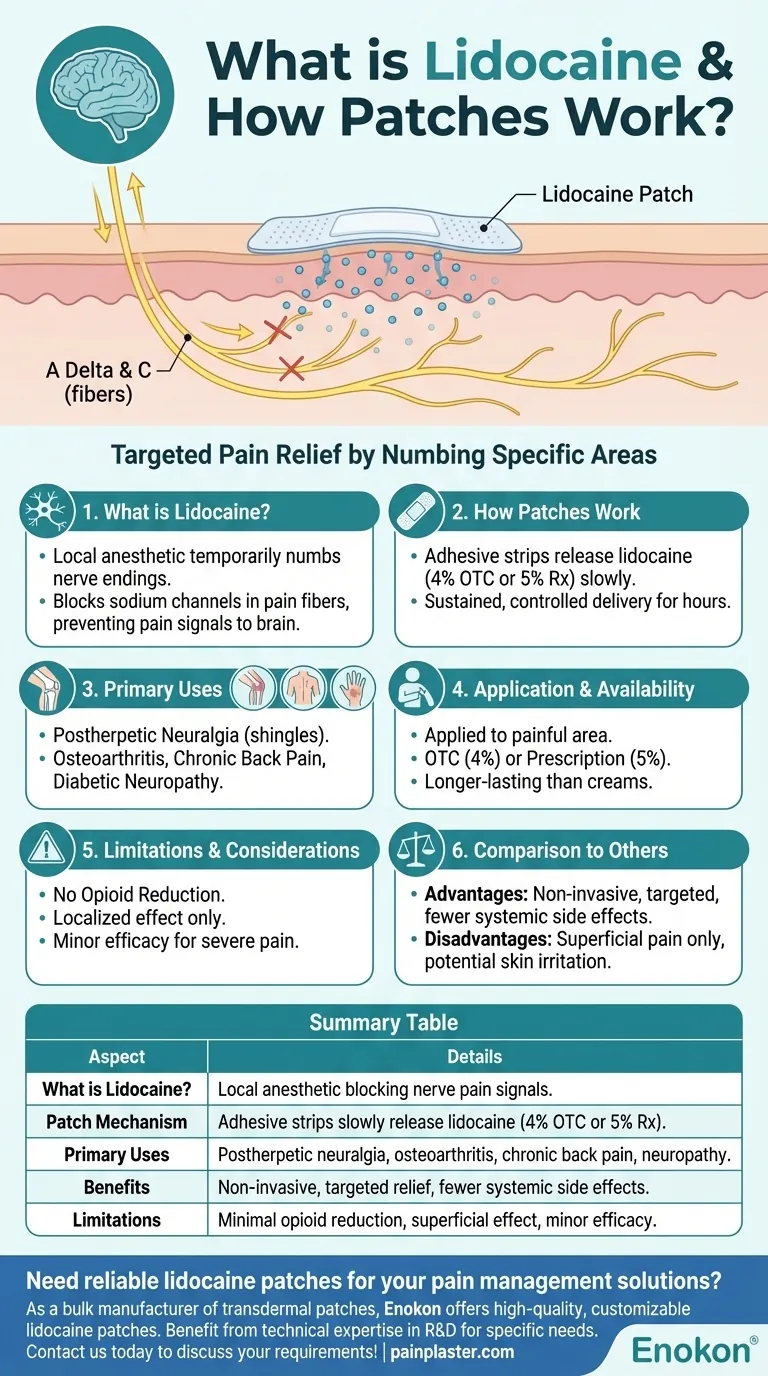 リドカインとは何ですか？標的疼痛緩和の説明 ビジュアルガイド