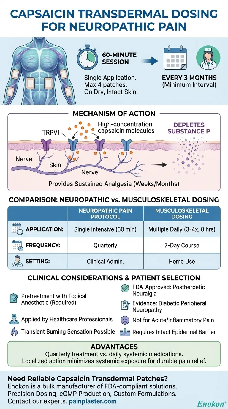 神経障害性疼痛に対するカプサイシン経皮投与の用量は？主な適用プロトコールと利点 ビジュアルガイド