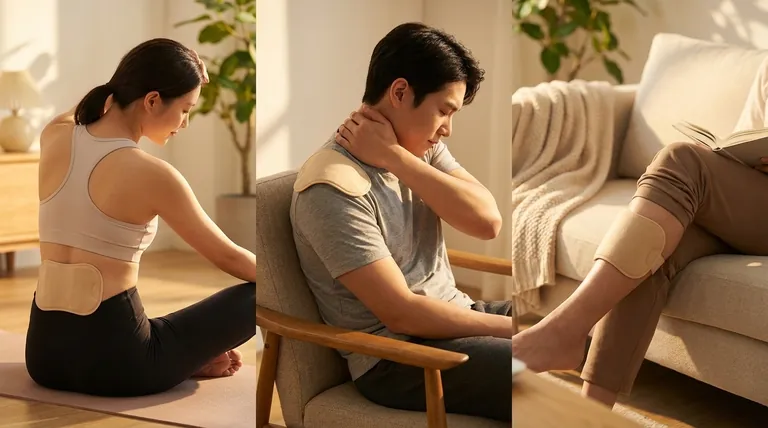 ディープヒートパッチは体のどの部位に使用できますか?筋肉や関節の痛みを和らげます。