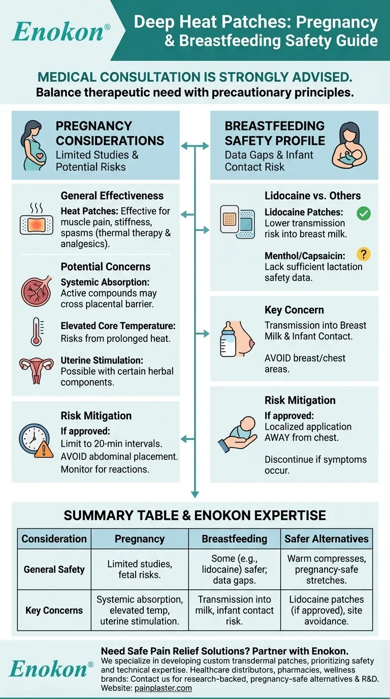 孕期或哺乳期可以使用深层热敷贴吗？准妈妈和哺乳期妈妈安全指南 图解指南