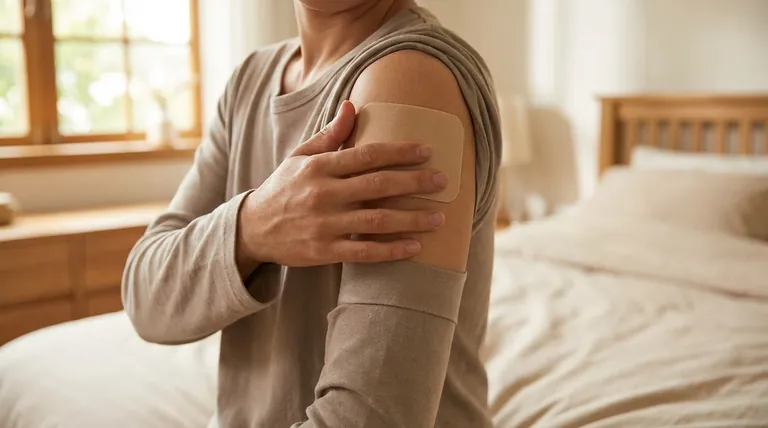 経皮吸収パッチは体のどこに貼るのが一般的か?適切な配置で薬物送達を最適化する