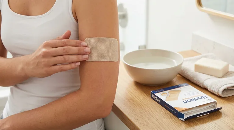 経皮吸収パッチを貼付する前に、皮膚はどのように準備すべきでしょうか?最適な接着と薬物送達の確保