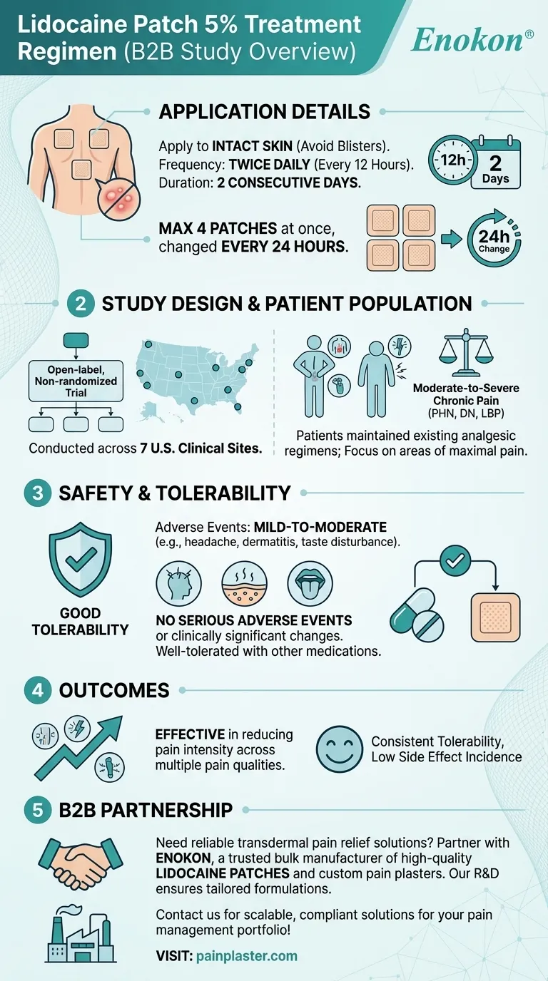 リドカインパッチ5％の治療法は？効果的な疼痛管理プロトコル ビジュアルガイド