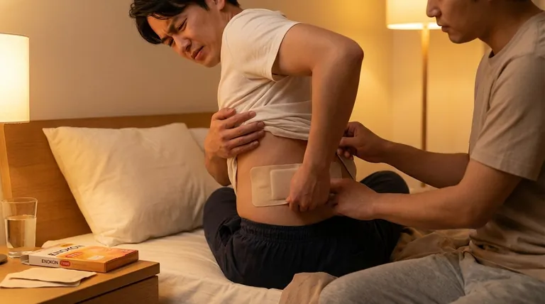 腰痛緩和のためのヒートパッチの正しい貼り方とは?快適さと効果を最大化する