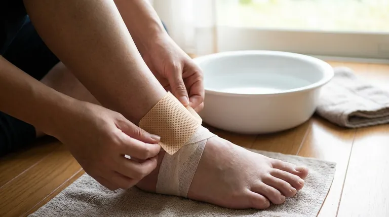 足首の捻挫にジクロフェナクパッチはどのように貼るべきか?効果的な鎮痛のための専門家ガイド