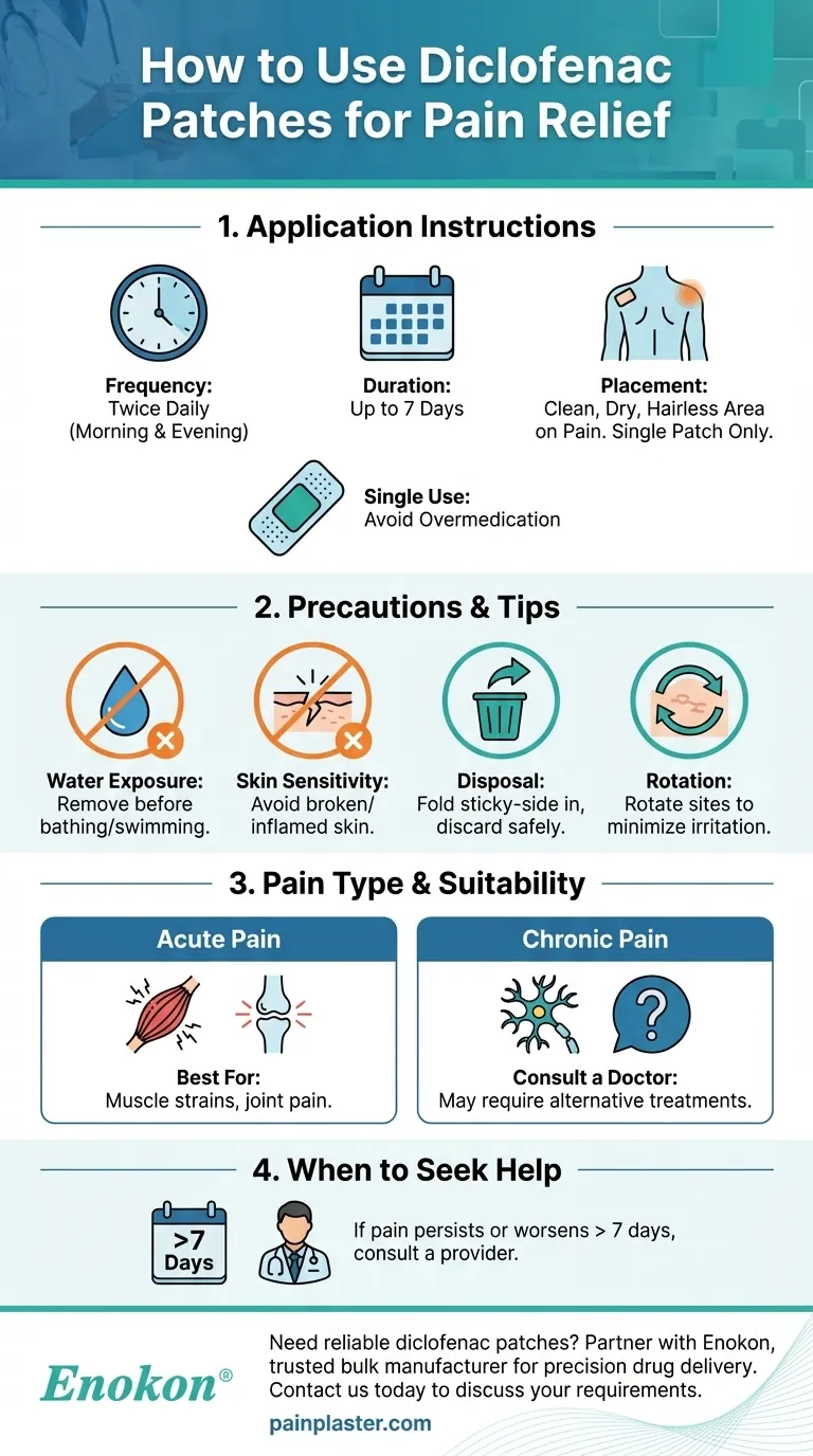 Como devem ser utilizados os pensos de diclofenac para o alívio da dor?Dicas de especialistas para uma aplicação segura e eficaz Guia Visual