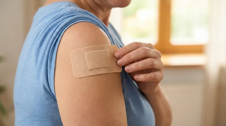 強力オピオイドパッチはどこに貼るべきか?効果的な疼痛緩和のための最適な貼付位置