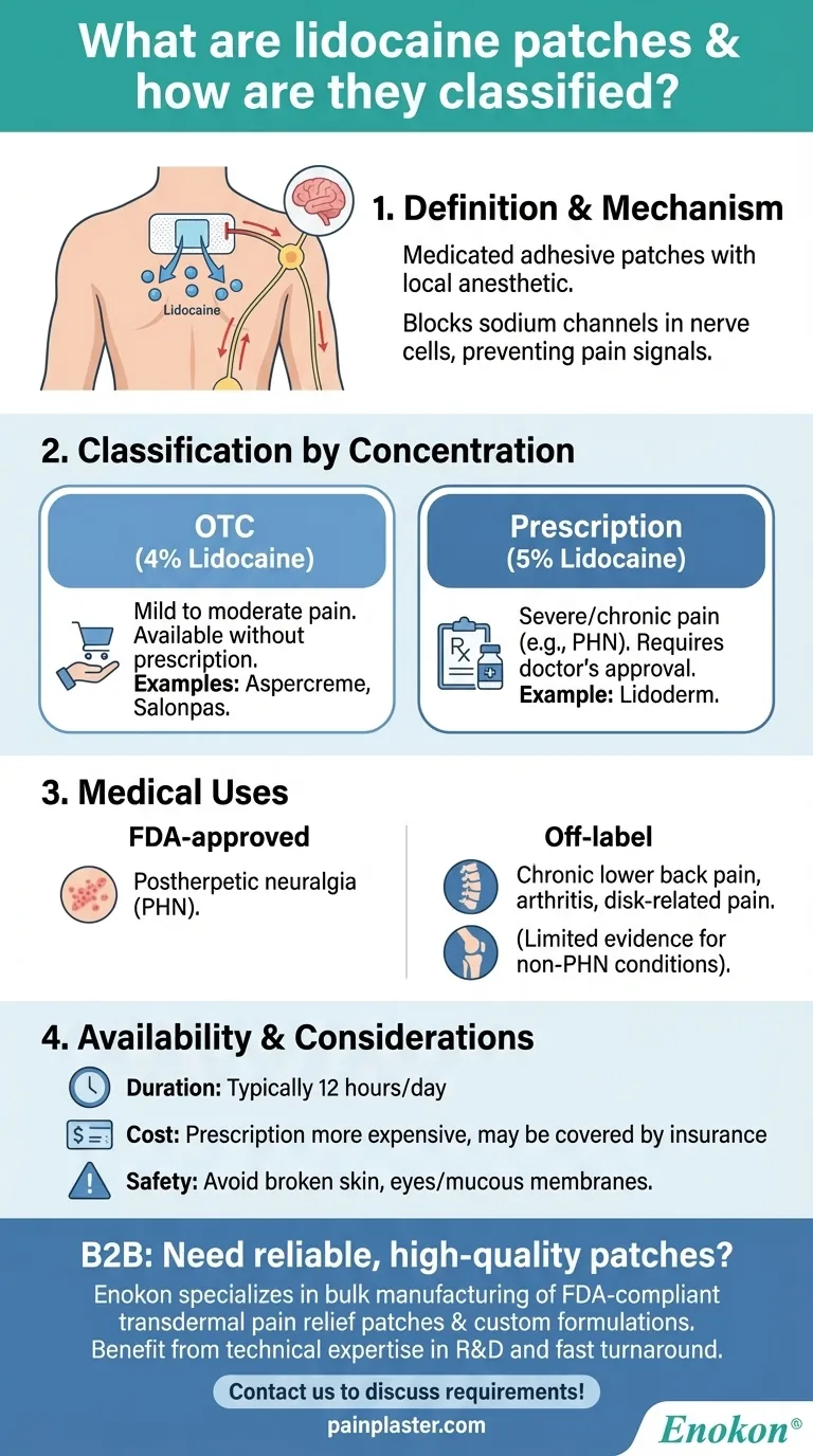 リドカインパッチとは何ですか？標的疼痛緩和へのガイド ビジュアルガイド