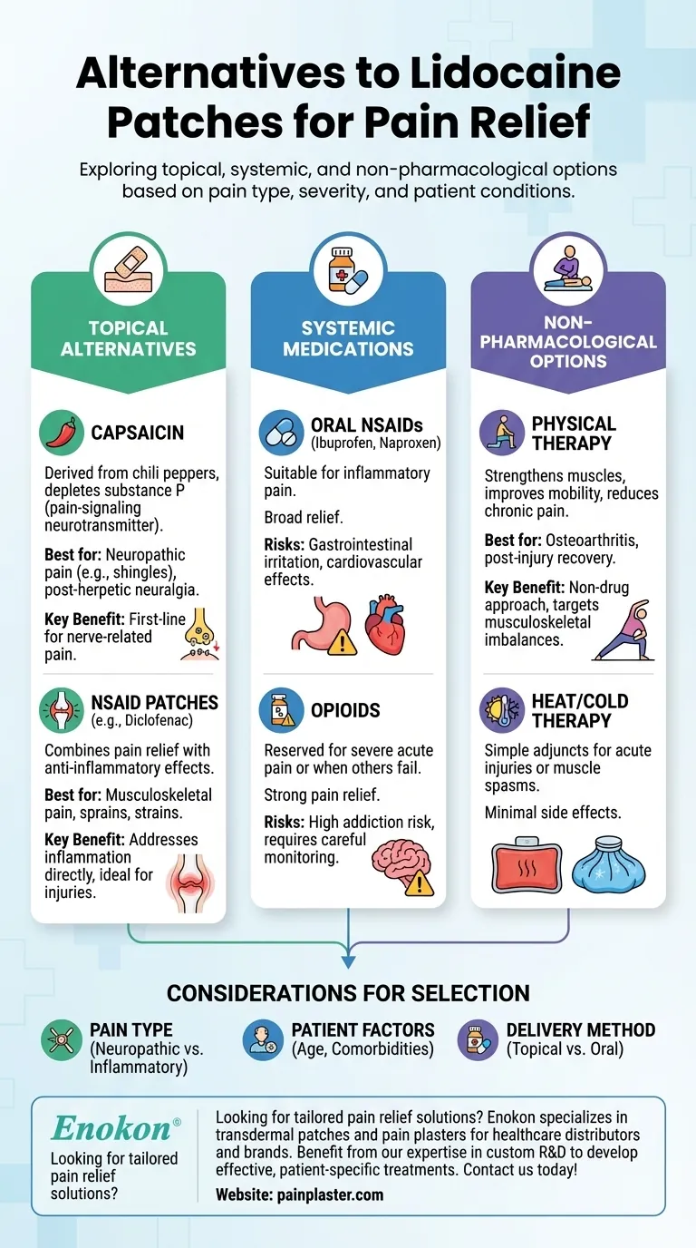 什么是利多卡因贴片的替代止痛疗法？探索有效的选择 图解指南