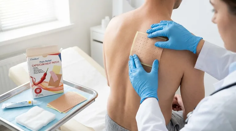 カプサイシンパッチはどのように貼るのか?痛み緩和のための専門家および家庭での使用ガイドライン