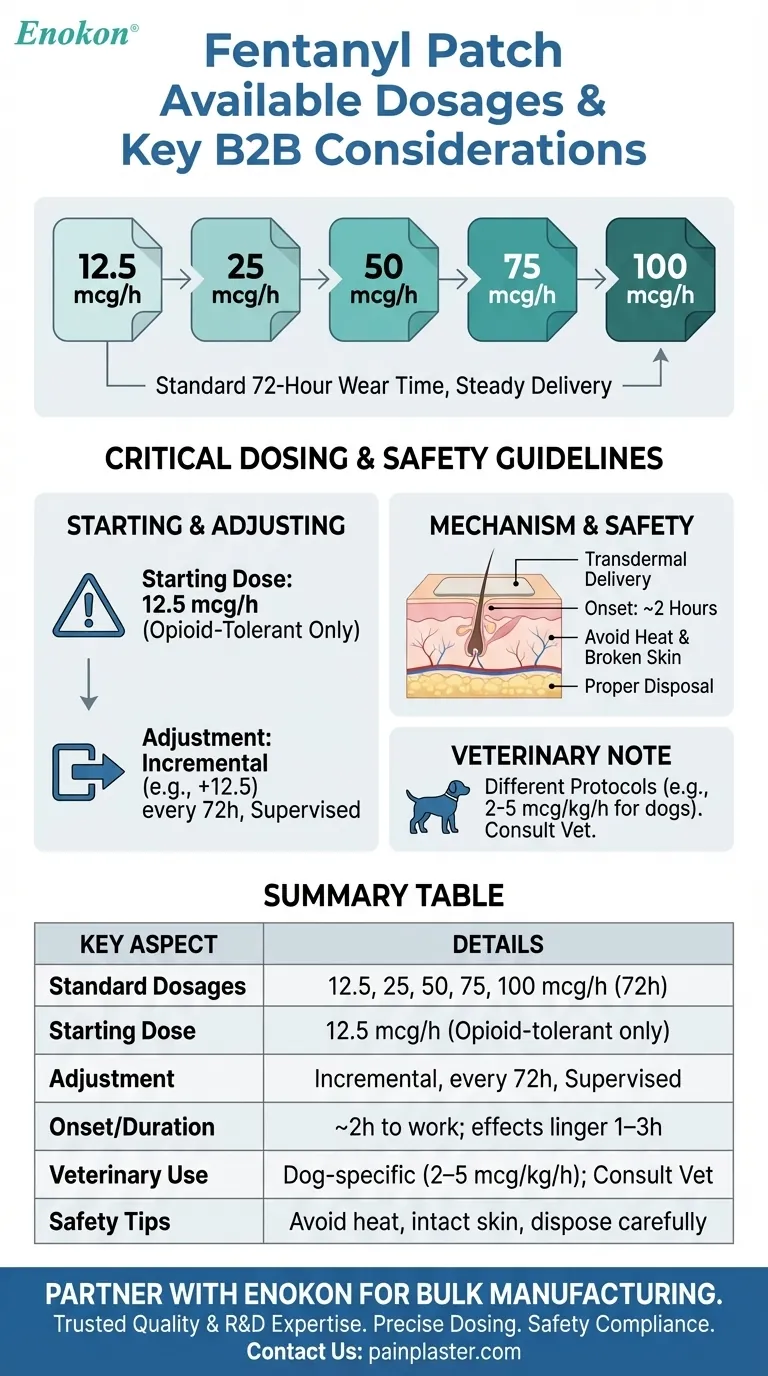 Welche Dosierungen sind für das Fentanylpflaster erhältlich?Leitfaden für eine sichere Schmerzbehandlung Visuelle Anleitung